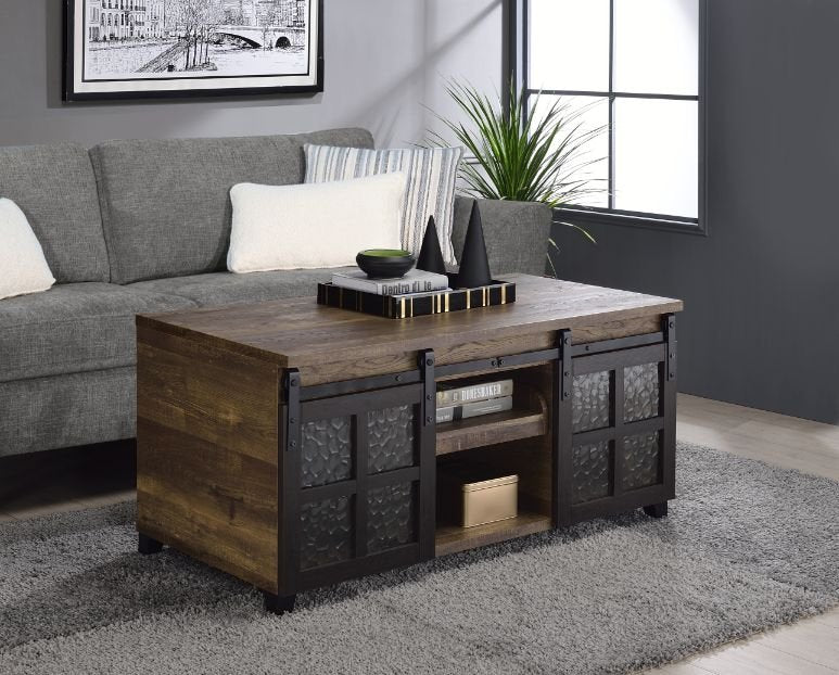nineel-obscure-glass-rustic-oak-black-coffee-table-5
