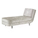 AICO Lanna Armless Chaise in Storm Silver Mist image