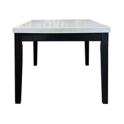 nolan-white-natural-marble-top-salvage-dark-oak-dining-table-4