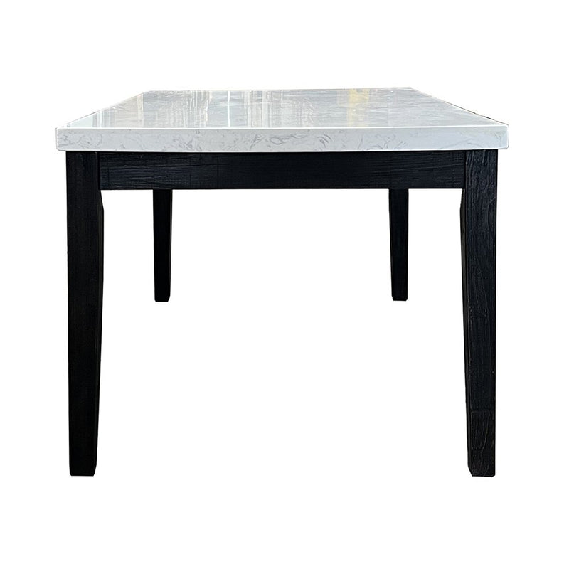 nolan-white-natural-marble-top-salvage-dark-oak-dining-table-4