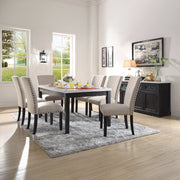 nolan-white-natural-marble-top-salvage-dark-oak-dining-table-5