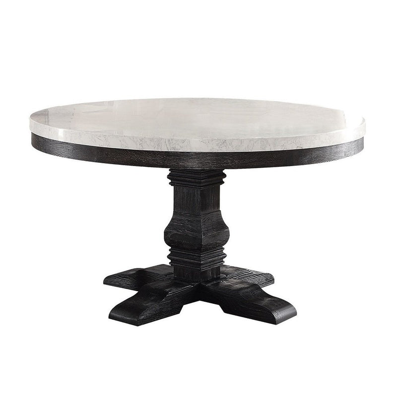 nolan-white-natural-marble-top-salvage-dark-oak-round-dining-table-2