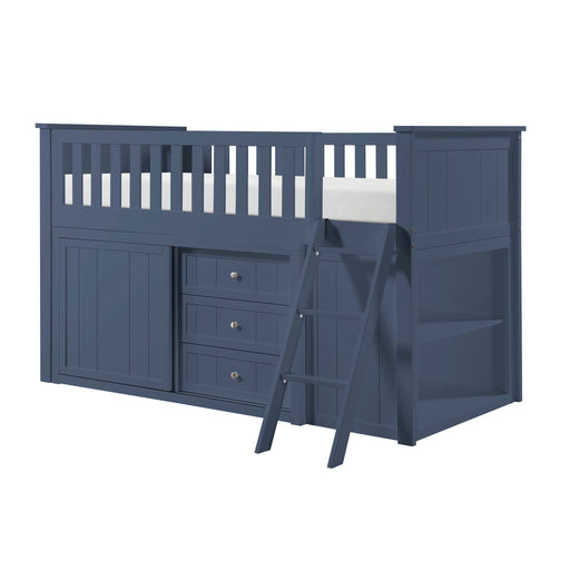 nora-5-low-loft-bunk-with-bookcase-and-dresser-1