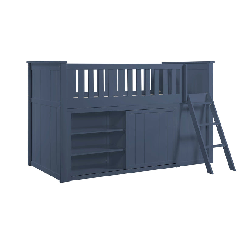 nora-5-low-loft-bunk-with-bookcase-and-dresser-2
