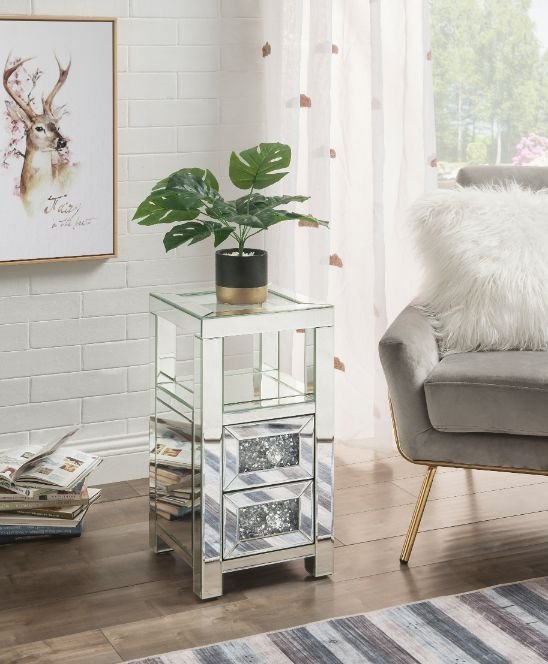noralie-clear-glass-mirrored-faux-diamonds-accent-table-5