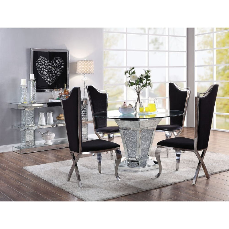 noralie-mirrored-faux-diamonds-clear-glass-dining-table-8