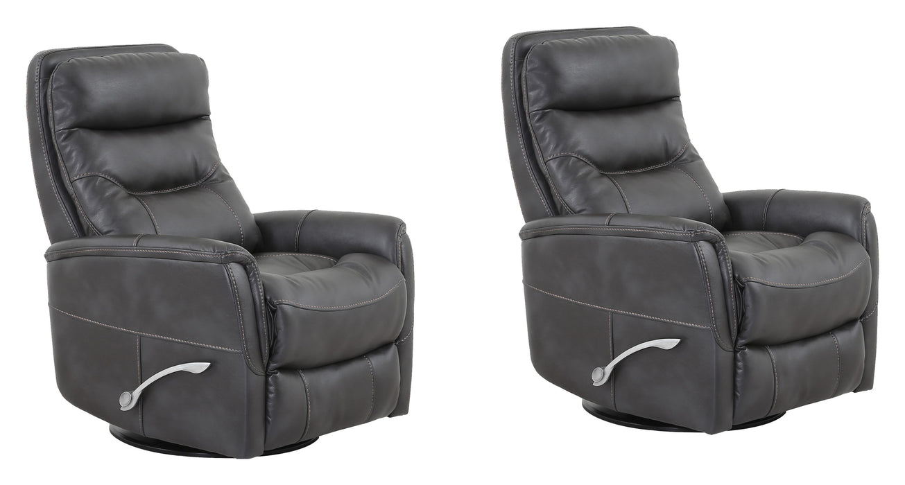 Parker Living Gemini - Flint Swivel Glider Recliner Two Pack