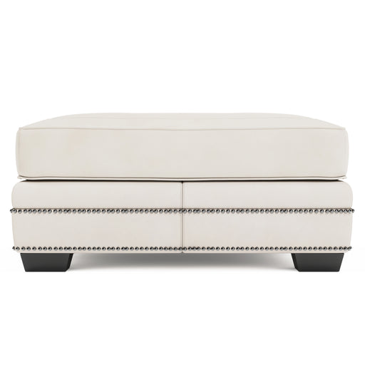 Grandview Leather Ottoman - Furniture City (CA)l