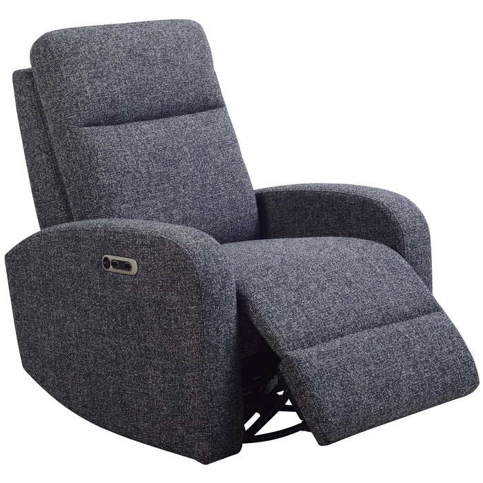Parker Living Thriller - Natural Beauty Denim Power Swivel Glider Recliner