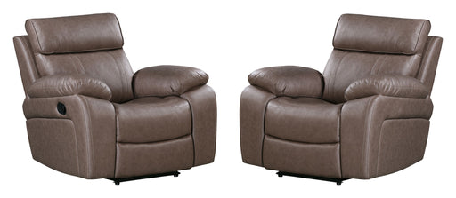 Parker Living Theon - Stokes Toffee Glider Recliner Two Pack