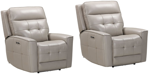 Parker Living Canterbury - Pewter Power Zero Gravity Recliner Two Pack