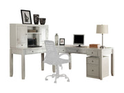 Parker House Boca 5 Piece L Shape Desk with Lateral File and Hutch