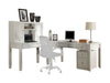 Parker House Boca 5 Piece L Shape Desk with Lateral File and Hutch