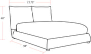 Parker Living Sleep Cumulus - Cozy Snow Queen Bed
