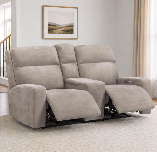 parker-living-traxton-jasper-taupe-power-zero-gravity-tilt-console-loveseat-p3-1