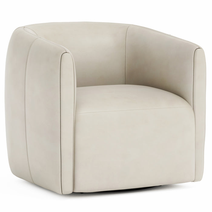 Aline Leather Swivel Chair - Furniture City (CA)l