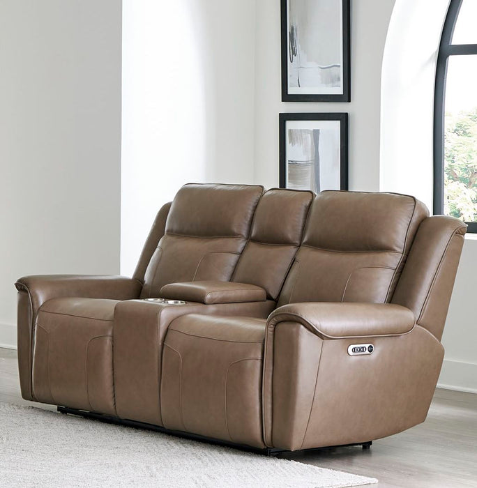 Parker Living Atlantis - Smooth Latte Power Reclining Zero Gravity Sofa, Loveseat and Recliner