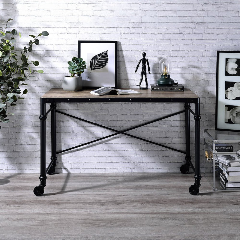 oklarth-rustic-oak-black-writing-desk-1