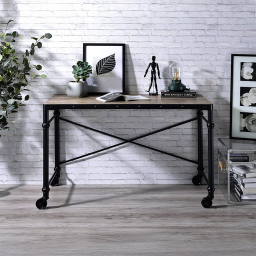 oklarth-rustic-oak-black-writing-desk-1