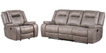 Parker Living Blake - Desert Taupe Manual Reclining Sofa and Recliner
