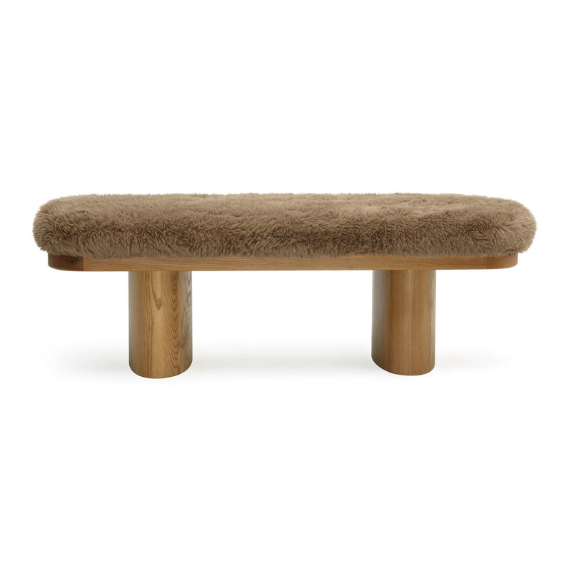 ollie-taupe-straight-vegan-shearling-bench-3
