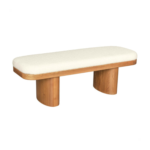 ollie-white-performance-boucle-wooden-bench-1