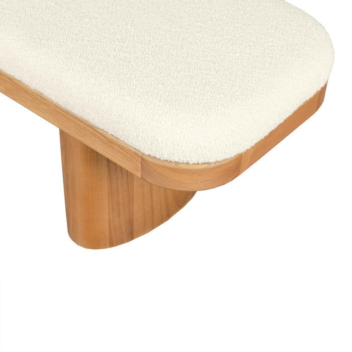 ollie-white-performance-boucle-wooden-bench-4