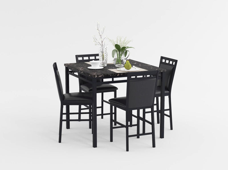 olney-dark-brown-5-piece-pack-counter-height-set-faux-marble-top-2