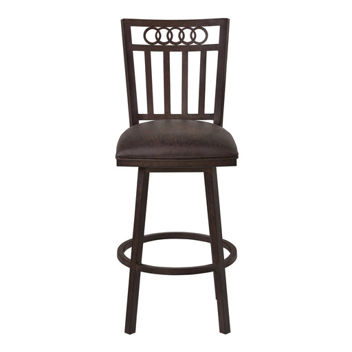 olympia-26-bar-height-metal-swivel-barstool-in-bandero-espresso-fabric-and-auburn-bay-finish-2