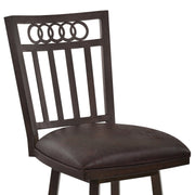 olympia-26-bar-height-metal-swivel-barstool-in-bandero-espresso-fabric-and-auburn-bay-finish-3