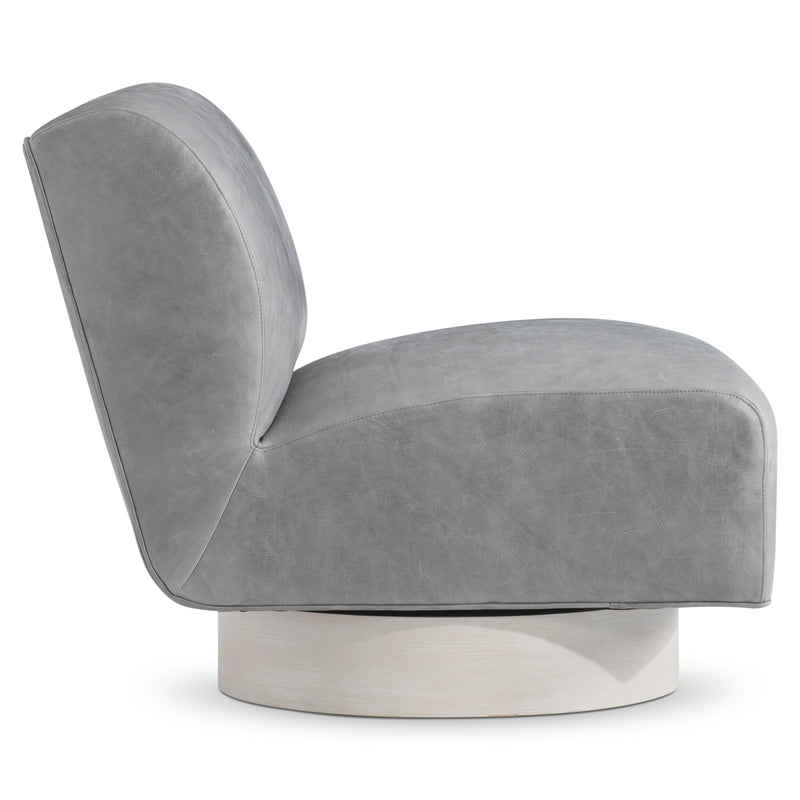 Marley Leather Swivel Chair