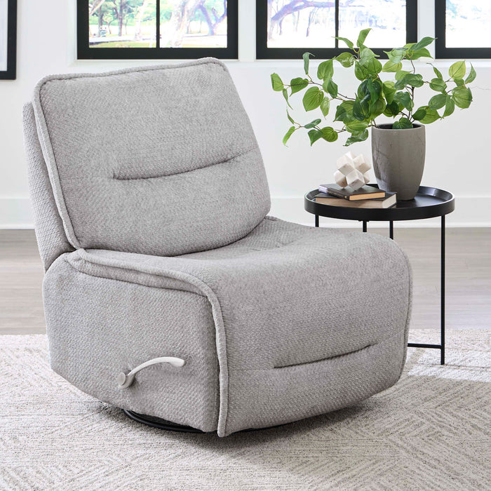 Parker Living Leo - Silver Fox Armless Recliner Two Pack