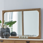 Parker House Escape - Bedroom King Panel Bed with Dresser and Mirror