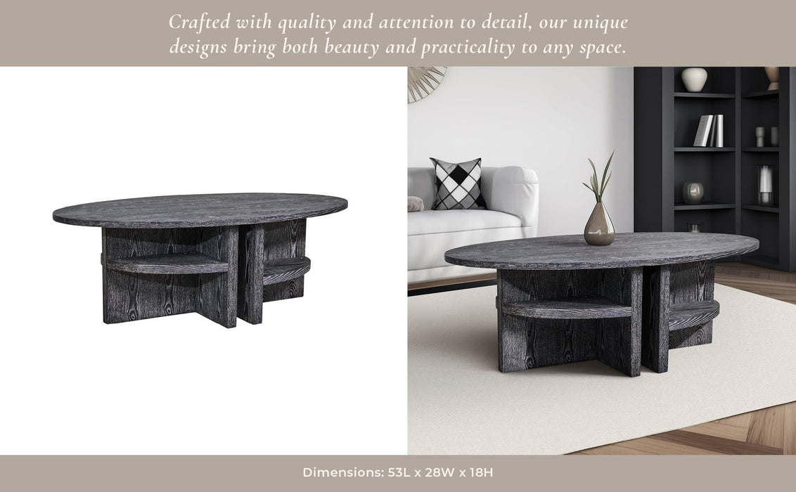 oval-coffee-table-with-bottom-shelves-gray-11