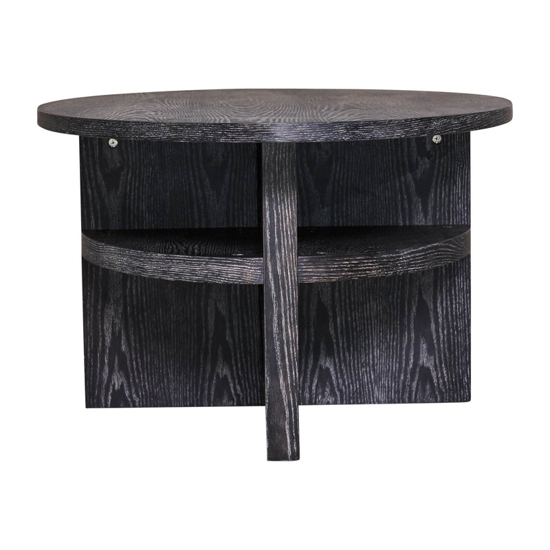 oval-coffee-table-with-bottom-shelves-gray-3