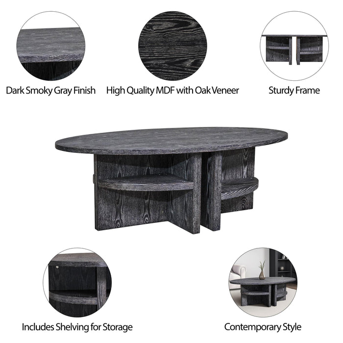 oval-coffee-table-with-bottom-shelves-gray-9