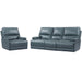 Parker Living Whitman - Verona Azure - Powered By Freemotion Power Reclining Sofa and Recliner