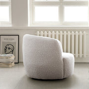 Parker Living Carina - Bloke Cotton Swivel Barrel Chair