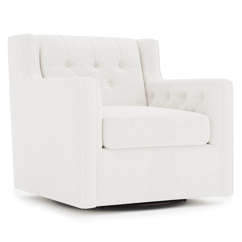 Candace Fabric Swivel Chair - Furniture City (CA)l