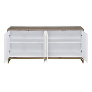 paavan-white-marble-paint-oak-champagne-console-cabinet-4