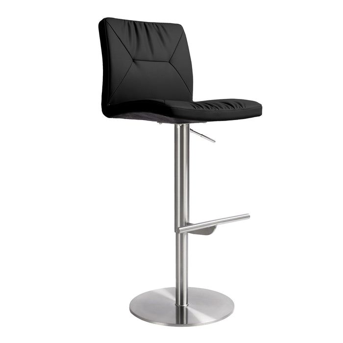 paddy-black-performance-vegan-leather-on-silver-adjustable-stool-1