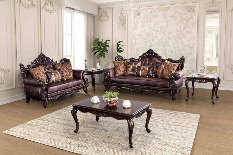 palencia-sofa-dark-cherry-light-brown-2
