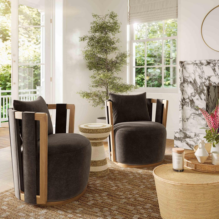 paolo-chocolate-brown-upcycled-fabric-swivel-chair-2