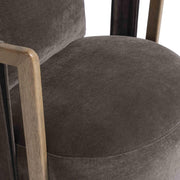 paolo-chocolate-brown-upcycled-fabric-swivel-chair-6