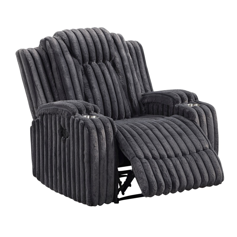 phyllis-dark-gray-reclining-chair-with-cup-holders-4