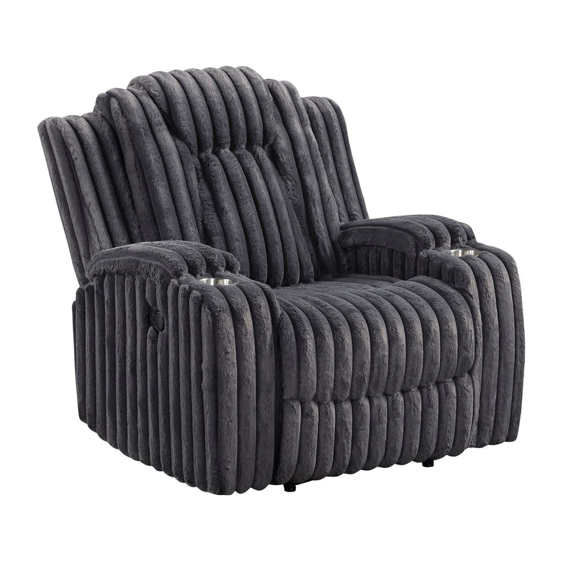 phyllis-dark-gray-reclining-chair-with-cup-holders-5