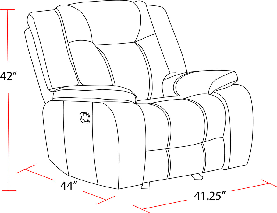 Parker Living Blake - Desert Taupe Glider Recliner