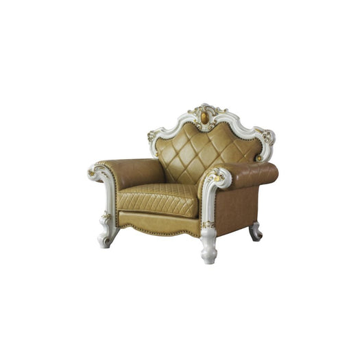 picardy-butterscotch-leatherette-antique-pearl-chair-w-pillow-1