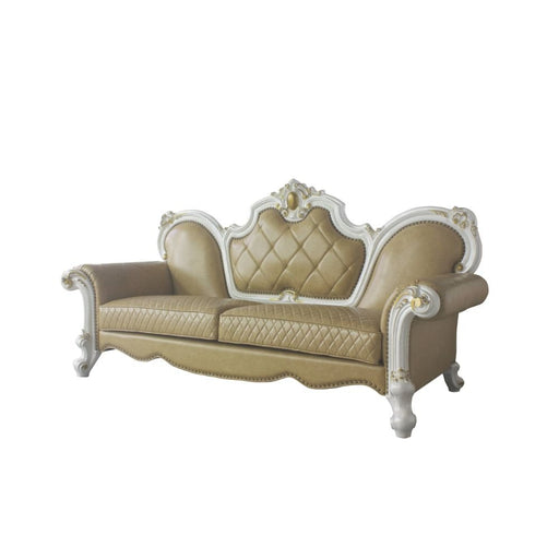 picardy-butterscotch-leatherette-antique-pearl-sofa-w-5-pillows-1