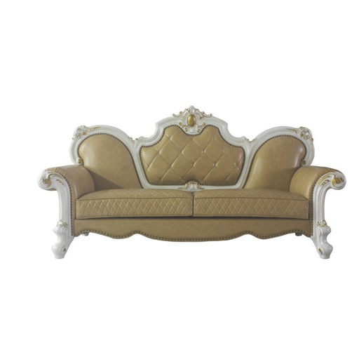 picardy-butterscotch-leatherette-antique-pearl-sofa-w-5-pillows-2